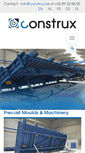 Mobile Screenshot of construx.be